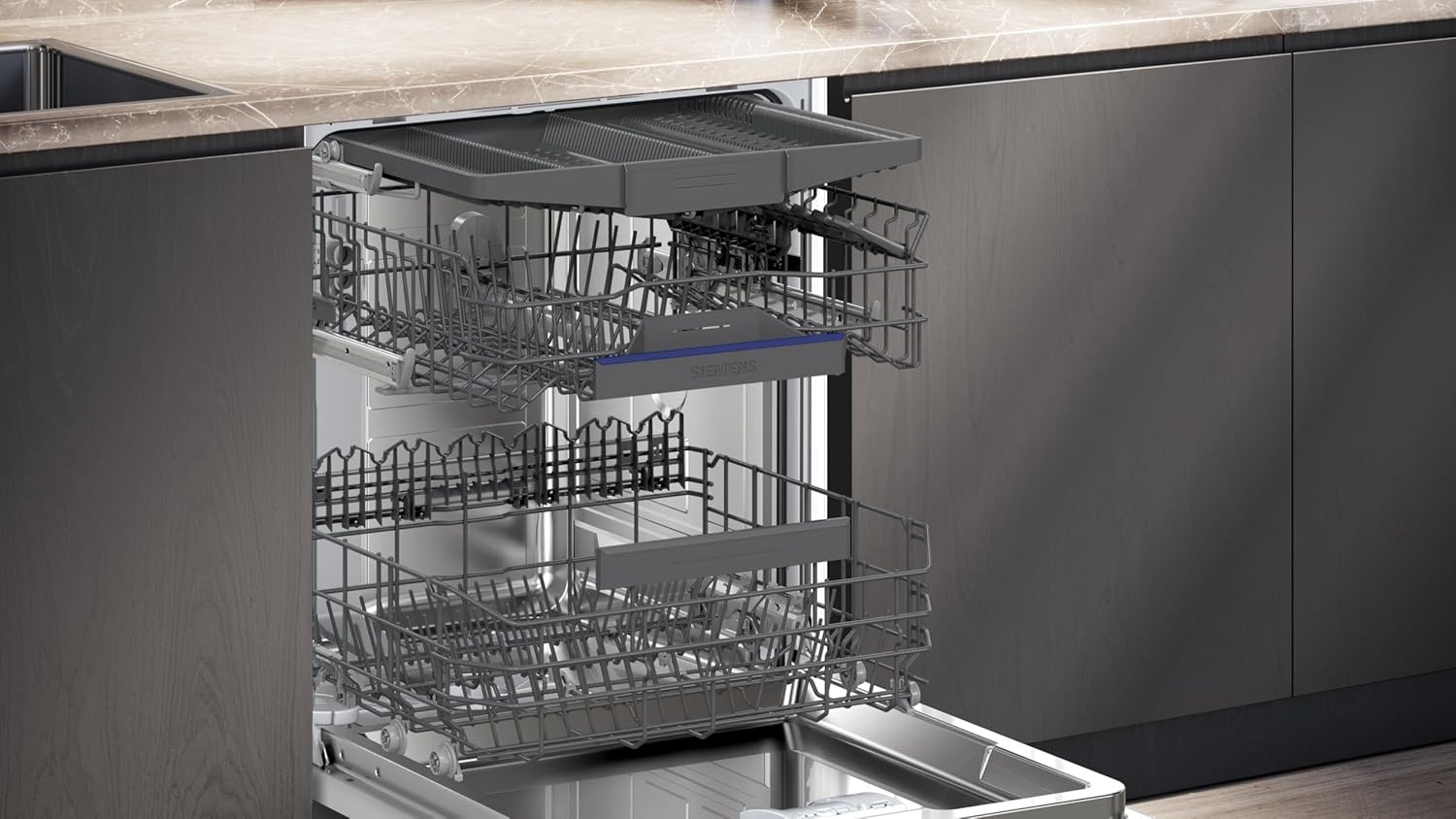 Siemens SN53ES22CE, iQ300, Smarter Geschirrspüler Teilintegriert 60 cm