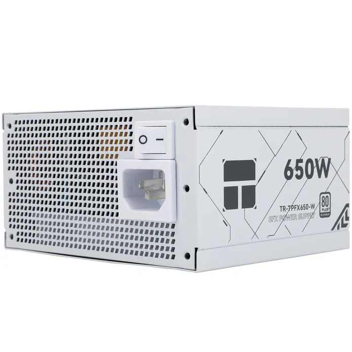 Thermalright TR-TPFX 650W. 80+ Platinum modular PSU. SFX. Hvid