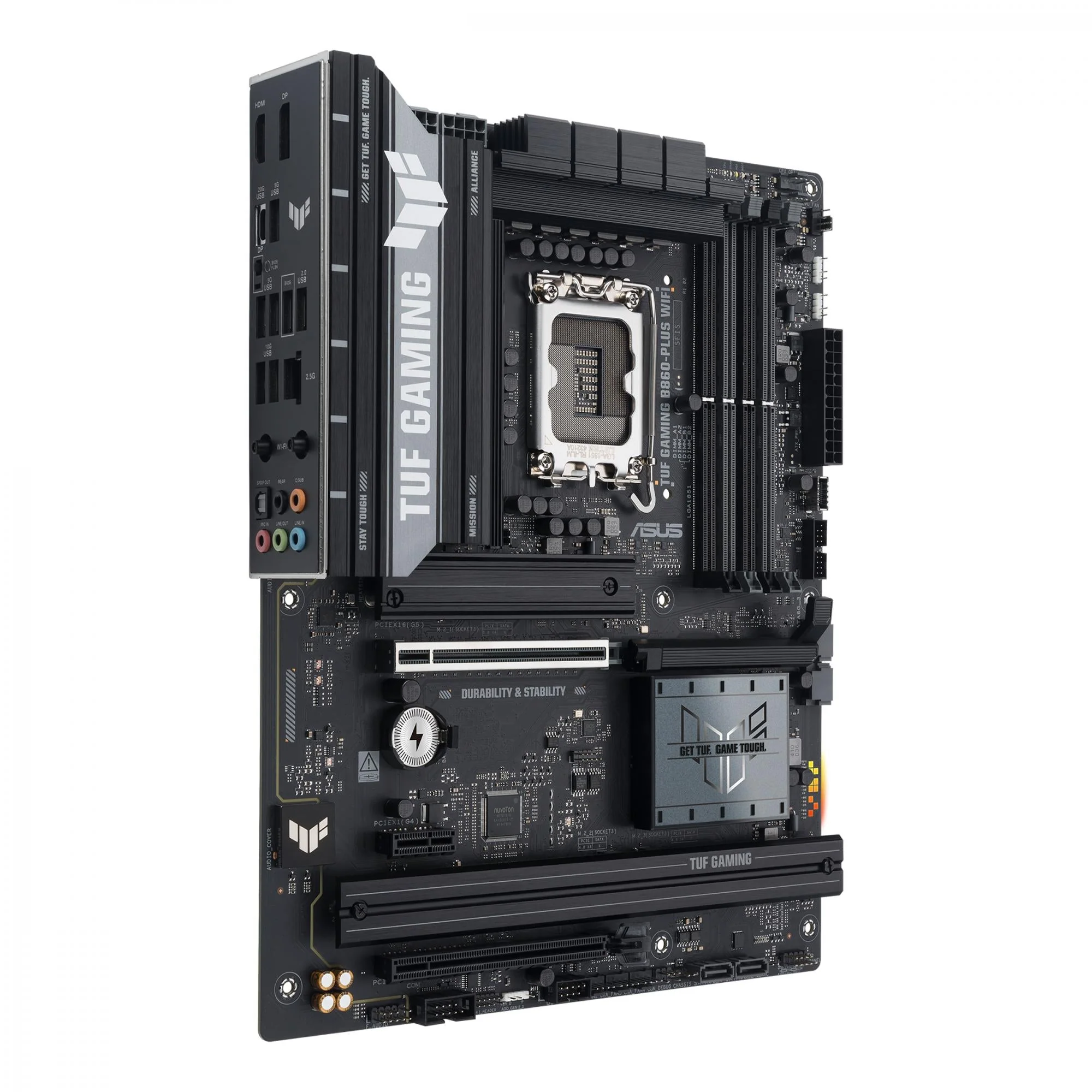 ASUS TUF GAMING B860-PLUS WIFI (ATX. B860. LGA 1851. DDR5)