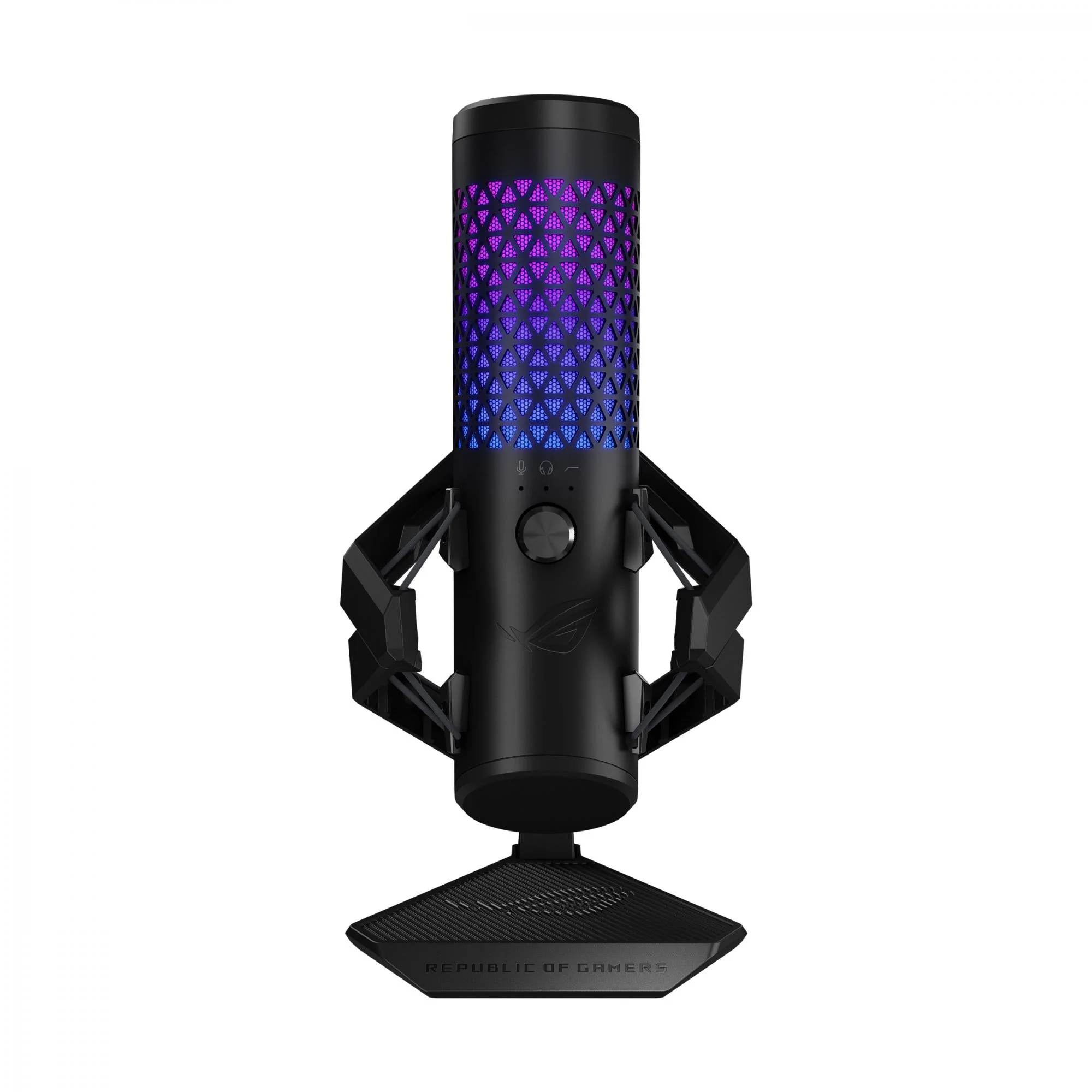 ASUS ROG CARNYX Professional Cardioid Condenser USB Gaming Microphone with RGB - Black