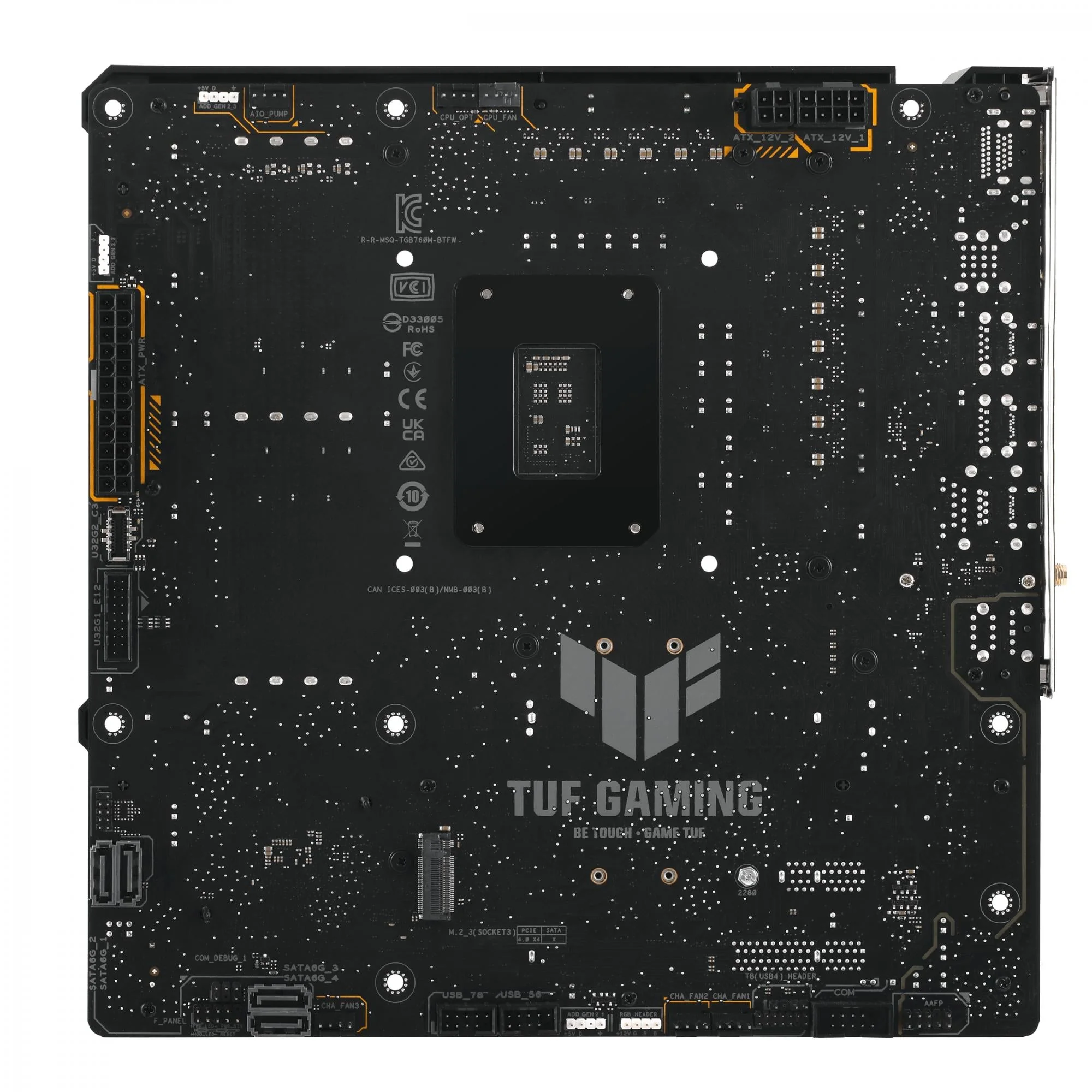 ASUS TUF GAMING B760M-BTF WIFI (mATX. B760. LGA 1700. DDR5)