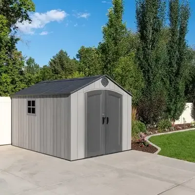 LIFETIME 8 FT. X 12.5 FT. OUTDOOR STORAGE SHED