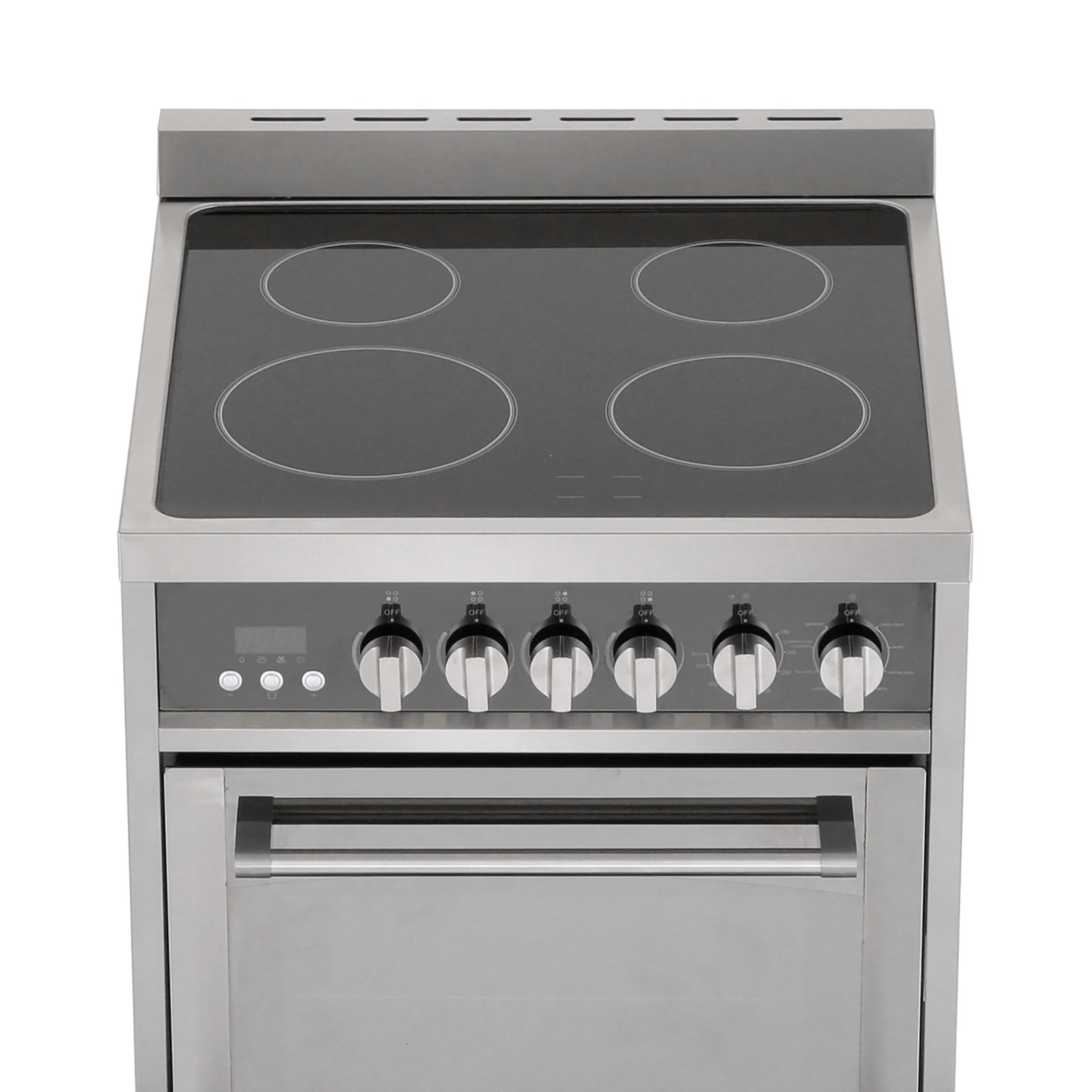 Magic Chef 2.2 cu. ft. Electric Range with Convection in Stainless Steel in Stainless Steel