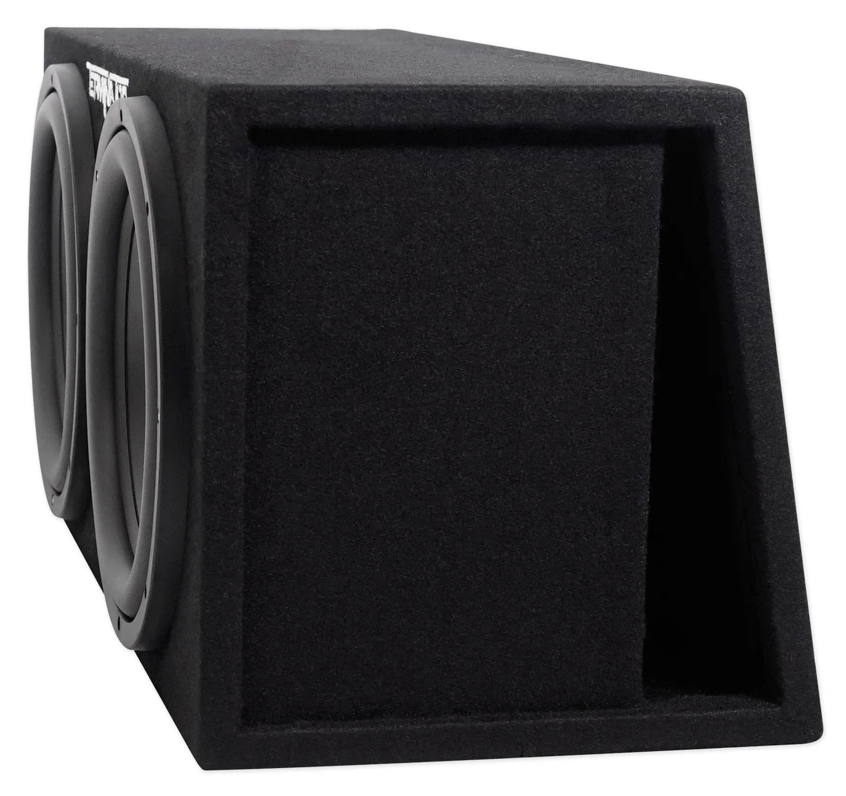 MTX TNE212DV 12-Inch 2000-Watt Max Car Audio Dual Loaded Subwoofer Box Enclosure