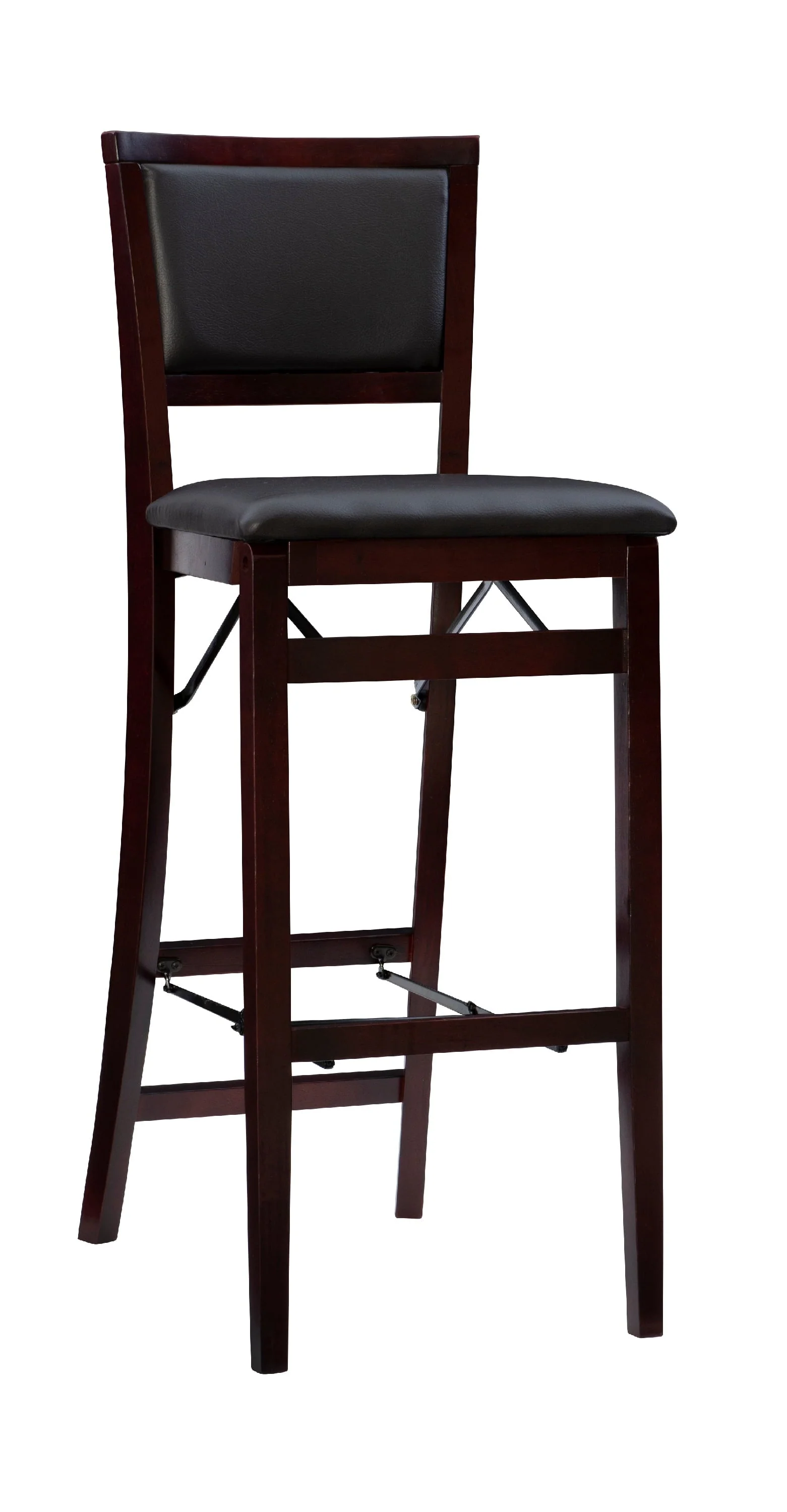 Linon Kristle Folding Padded Bar Stool, 30