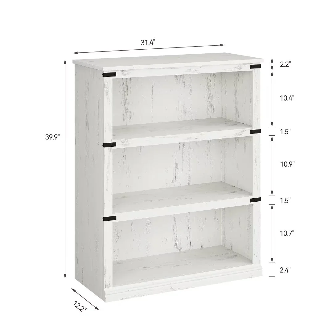 3 Shelf Bookcase, 40