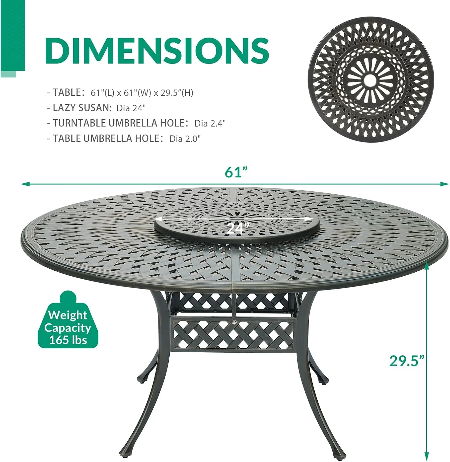 VIVIJASON Outdoor 61