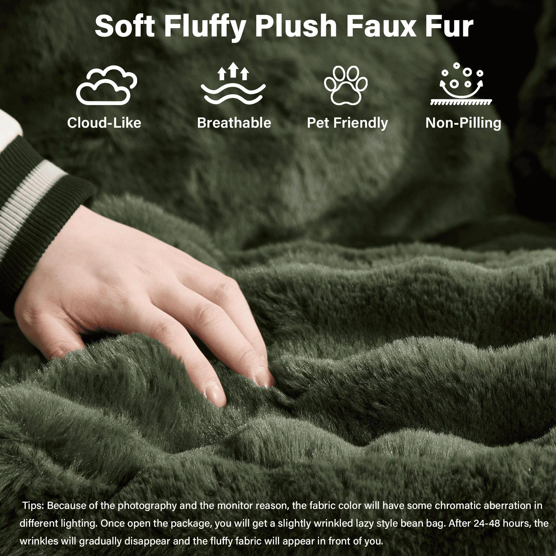 Wiilayok 58'' Oversized Chaise Lounge Chair Indoor,Thickened Backrest Sleeper Sofa Couch with Soft Pillows for Living Room, Gray