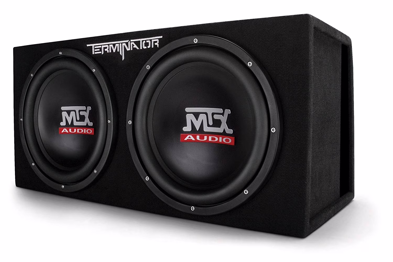 MTX TNE212DV 12-Inch 2000-Watt Max Car Audio Dual Loaded Subwoofer Box Enclosure