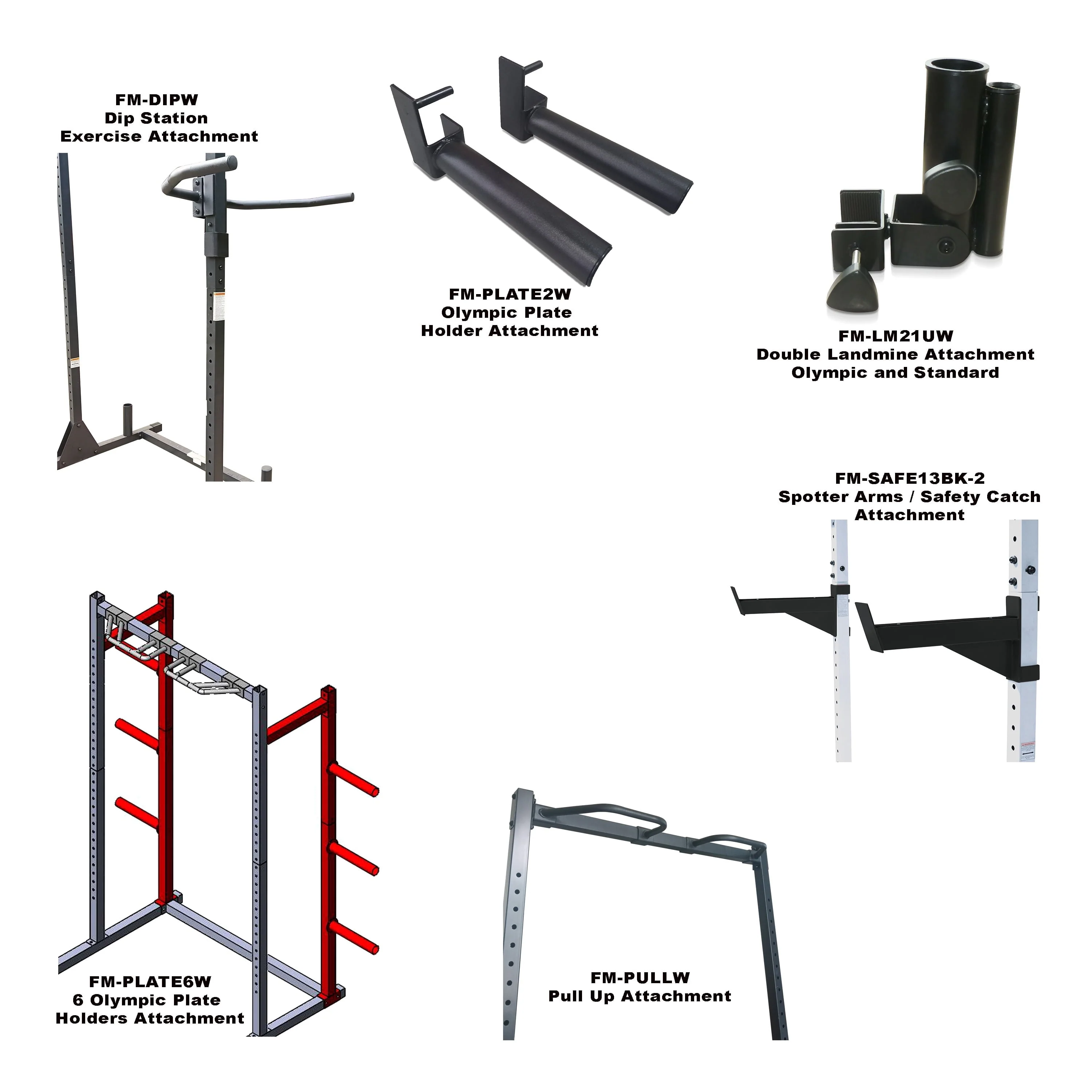 CAP Barbell Multi-Functional Power and Squat Rack with Bar Holder