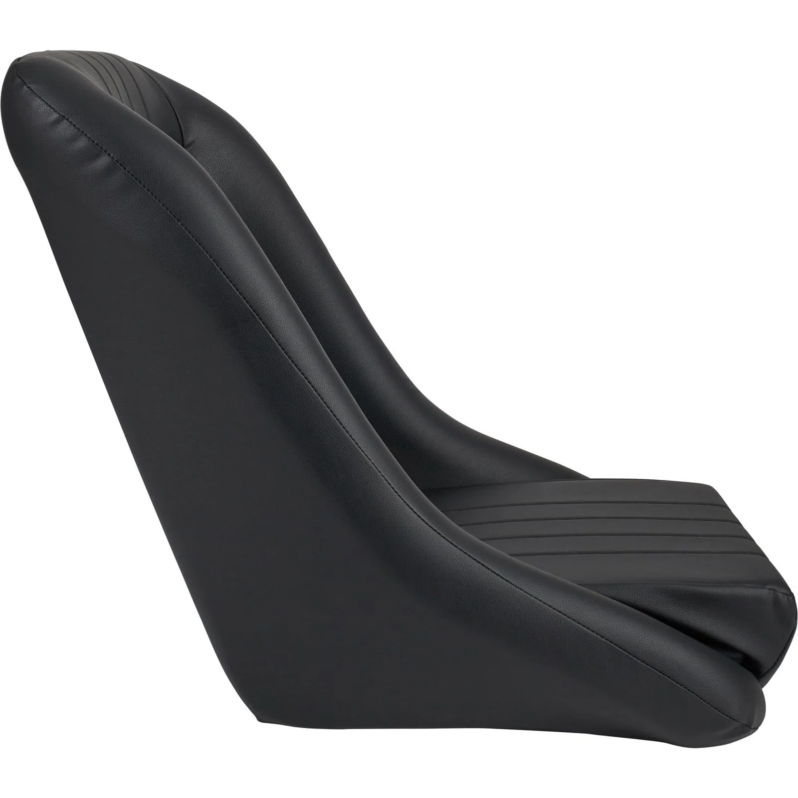 EMPI 62-2880-0 Low Back Roadster Style Seat, Black