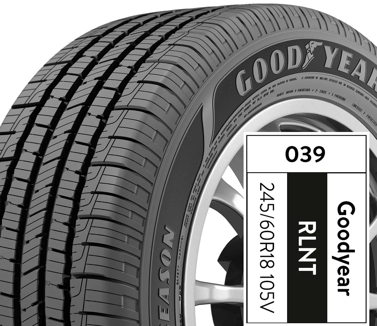 Goodyear Reliant All-Season 245/60R18 105V All-Season Tire