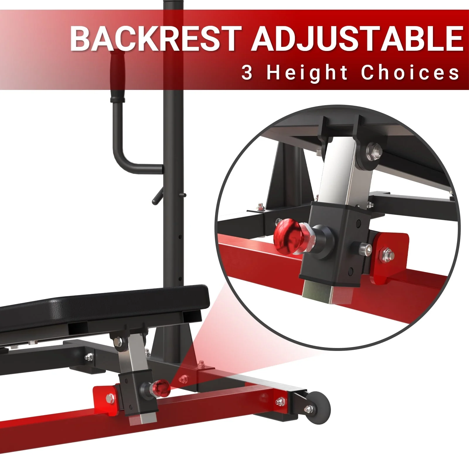 syedee Vertical Leg Press Machine, 600LBS Leg Strengthening Workout Machine with Transport Wheels and 3 Height Choice