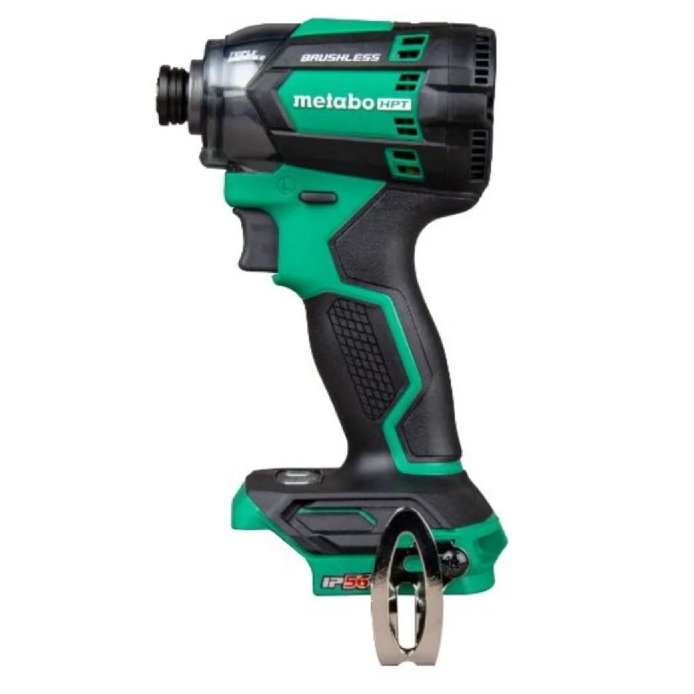 Metabo HPT KNV65AH2M Pneumatic Siding Nailer and 18V Impact Driver Pro Bundle Kit (5 Ah)