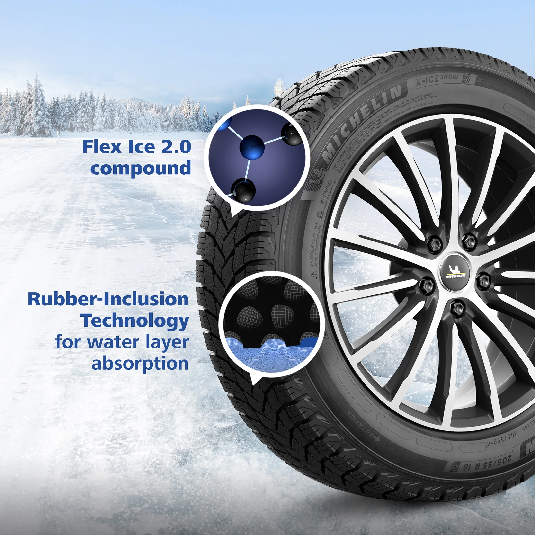 Michelin X-Ice Snow Winter 215/65R16 102T XL Passenger Tire