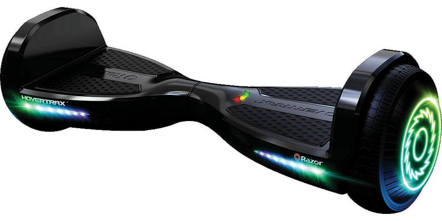 Razor Hovertrax Prizma- Black. Lighted Hoverboard for Child & Teen. up to 9 mph. UL2272 Certified