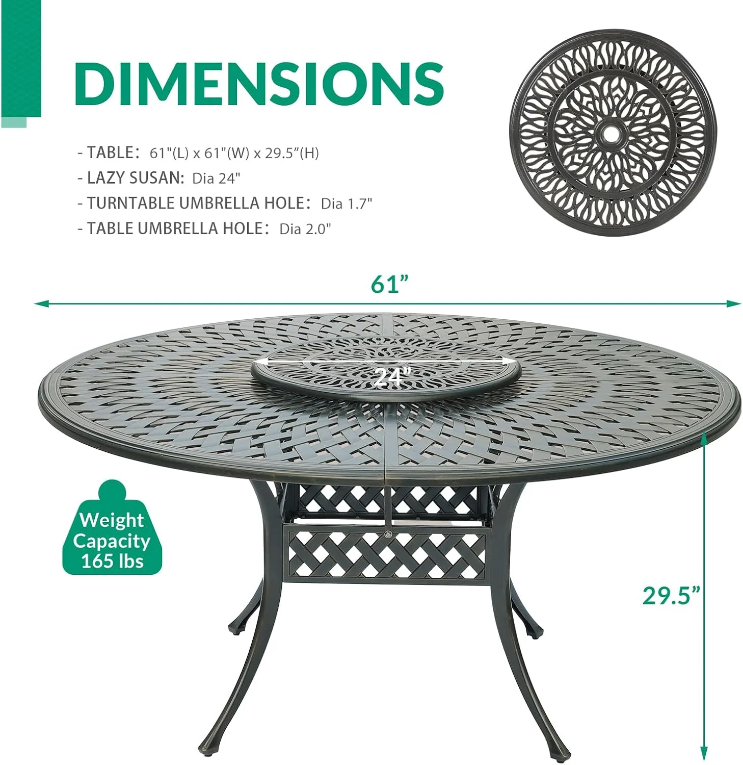 VIVIJASON Outdoor 61