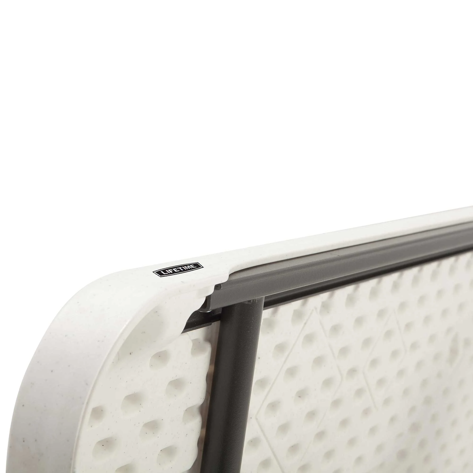 Lifetime 6 Foot Rectangle Folding Table, Indoor/Outdoor Commercial Grade, Black (280350)