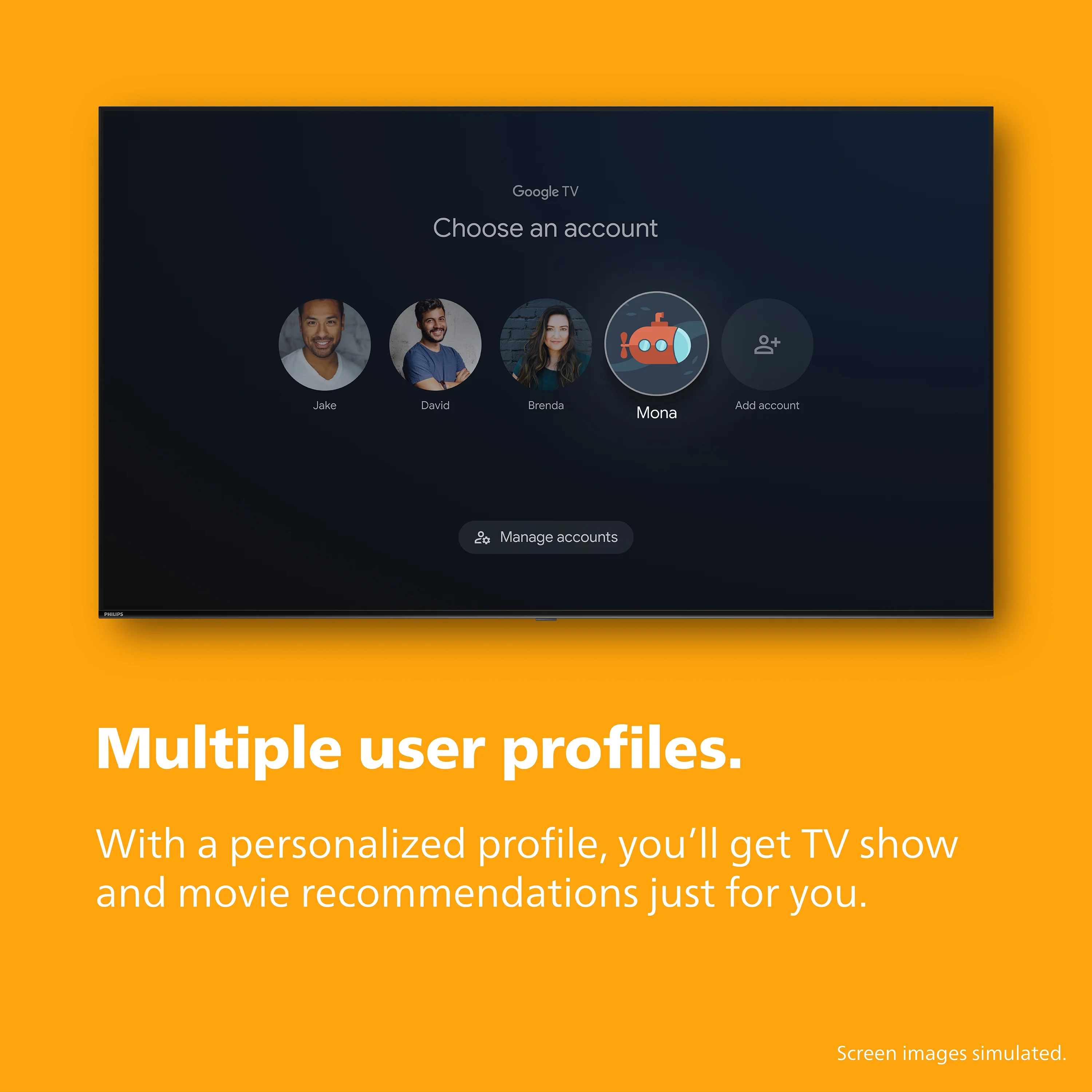 Philips 60�� Class 4K Ultra HD (2160p) Google Smart LED TV (60PUL7555/F7)