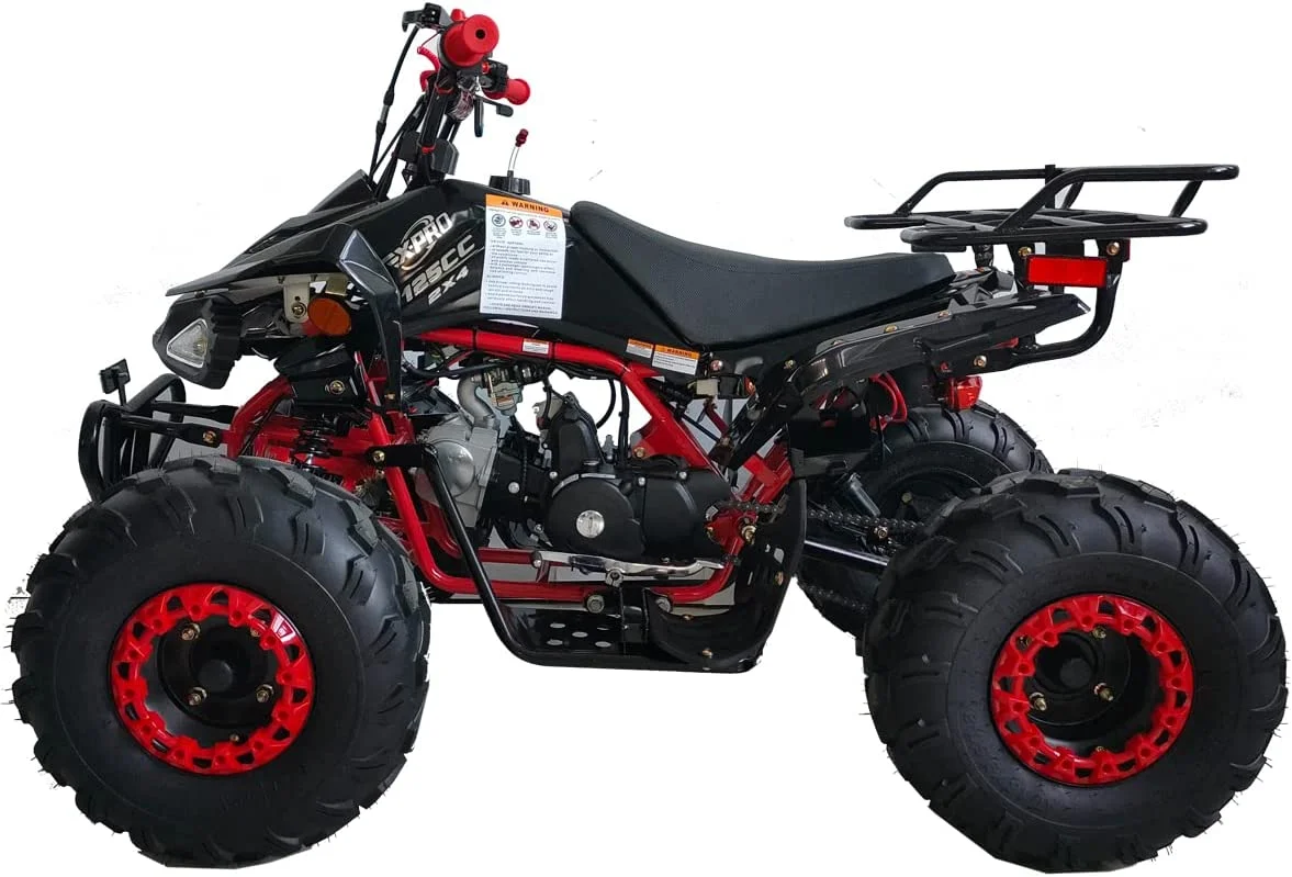 X-Pro Brand New 125cc Gas ATV, Automatic Transmission w/Reverse Remote Control Big 19