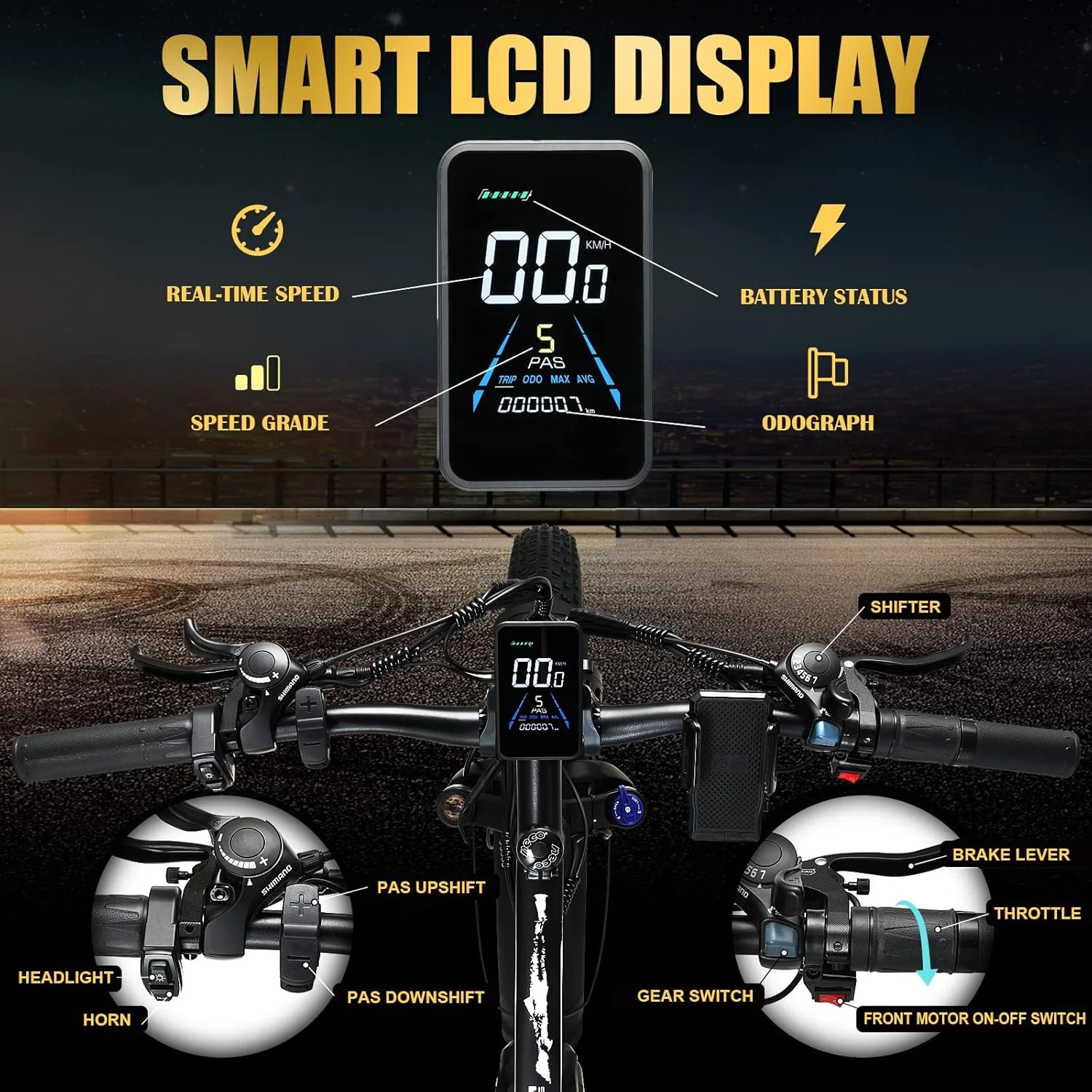 KETELES Electric Bike for Adults, Peak 4000W Dual Motor Ebike��26