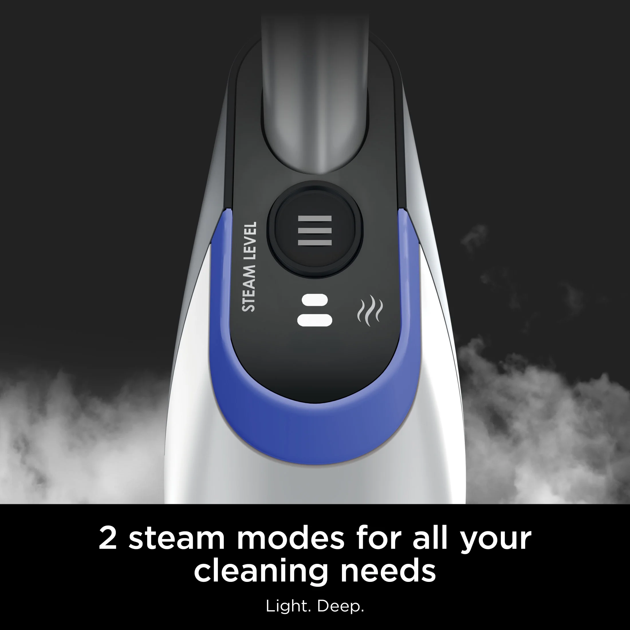 Shark SteamSpot Steam Mop with Steam Blaster for Sealed Hard Floors, XL Removable Tank, Washable Dirt Grip? Pad, 2  Modes,S2000