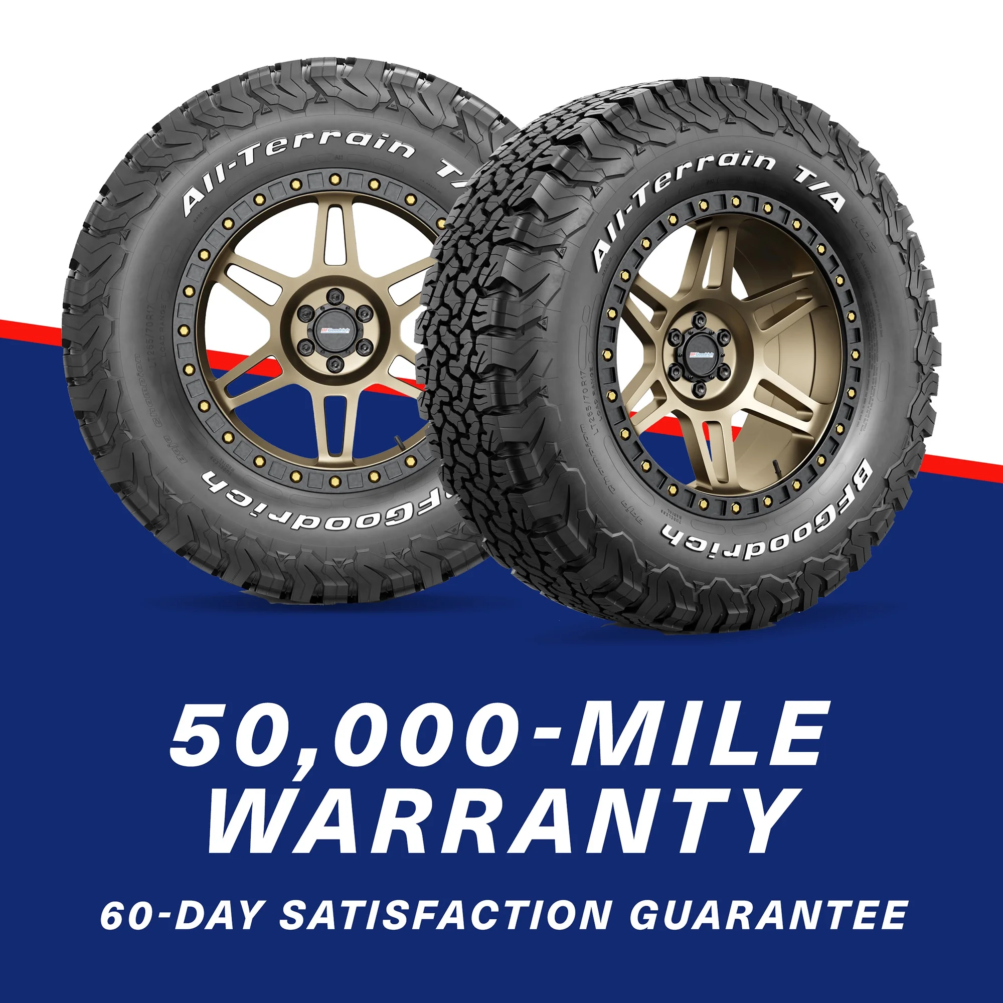 BFGoodrich All-Terrain T/A KO2 All-Season LT255/75R17/C 111/108S Tire