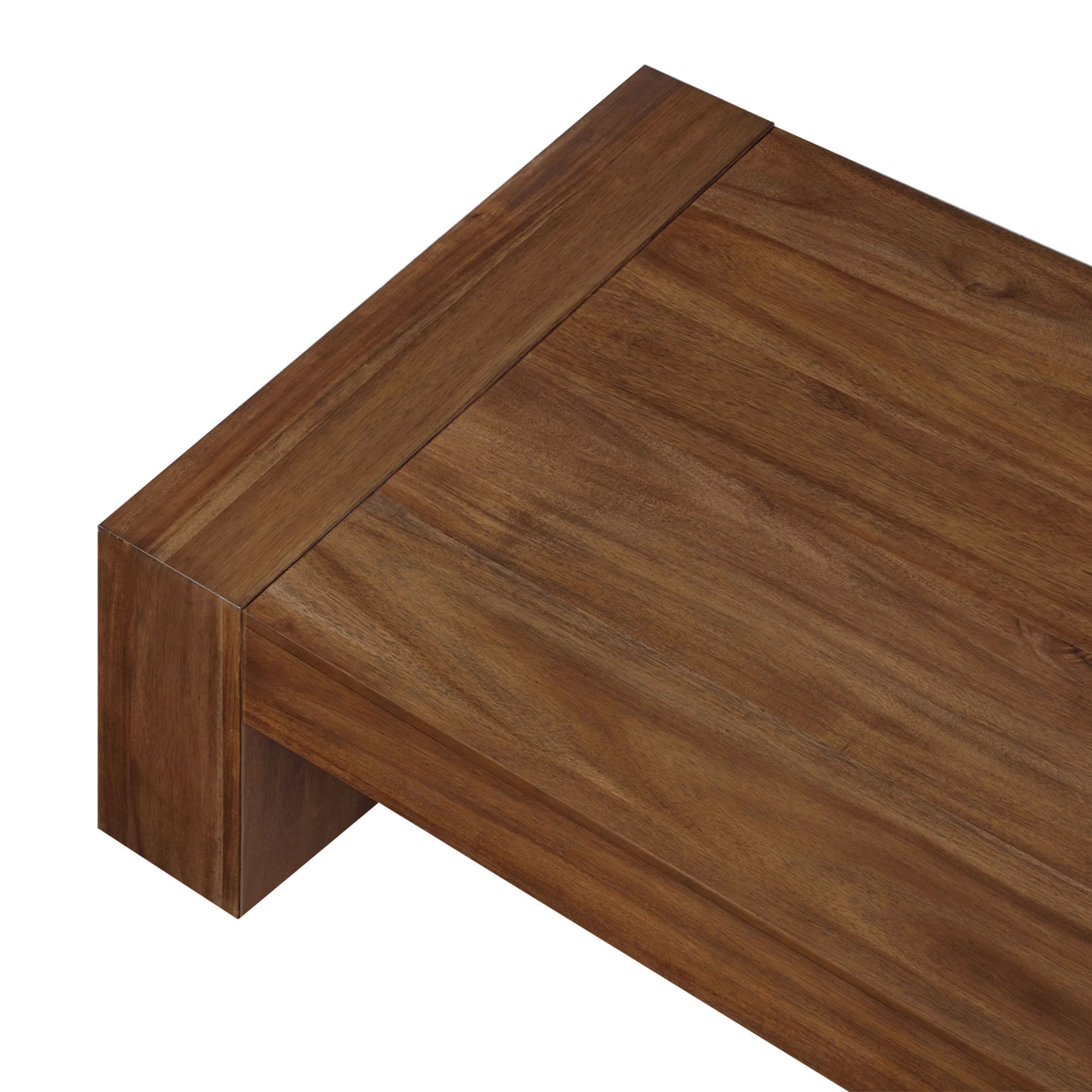 Better Homes & Gardens Ezra Oversized Coffee Table, Walnut